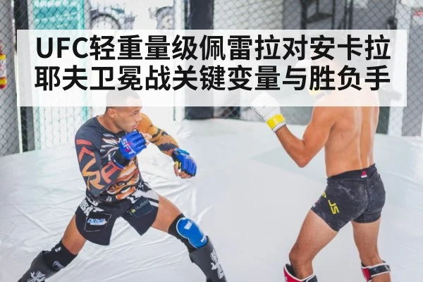 MMA fighter training